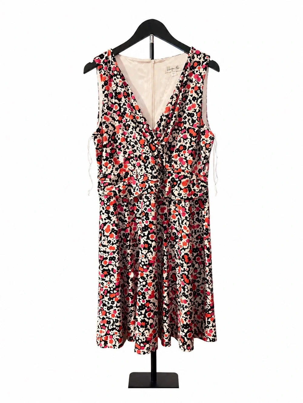 Harper Rose Size 16 Multicolor Floral Sleeveless Fit & Flare Dress